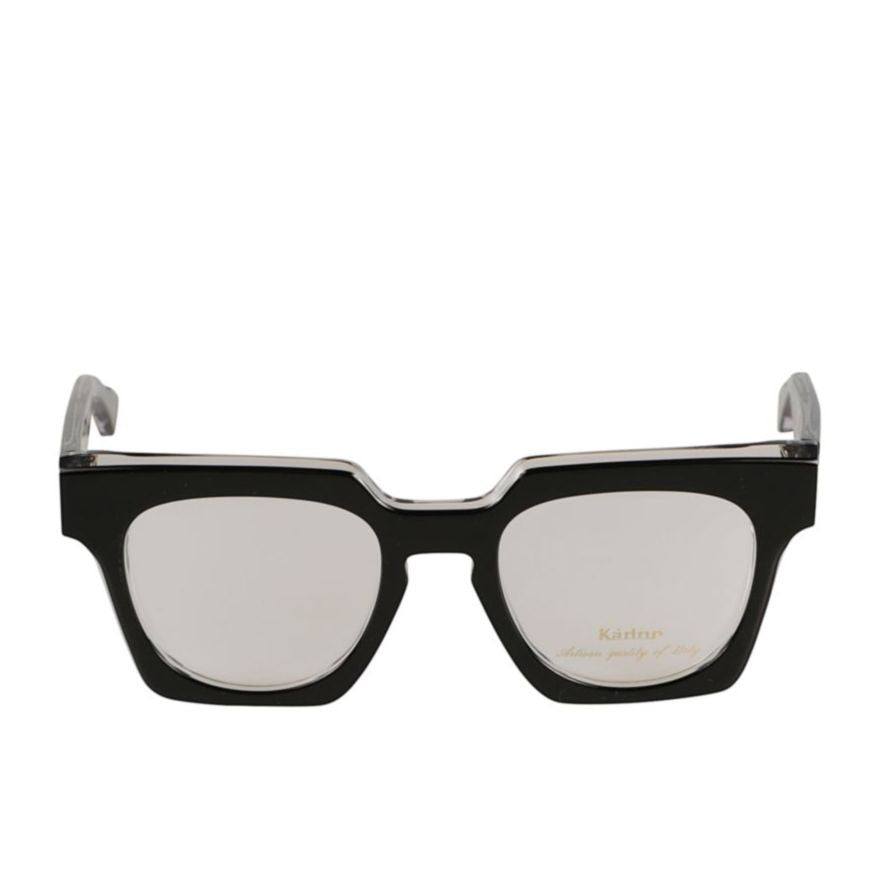 Kador Tanya Glossy Black Square Frame Sunglasses