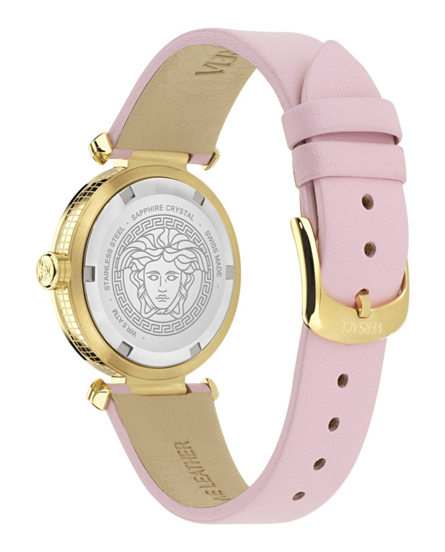 Versace Greek Leather Watch
