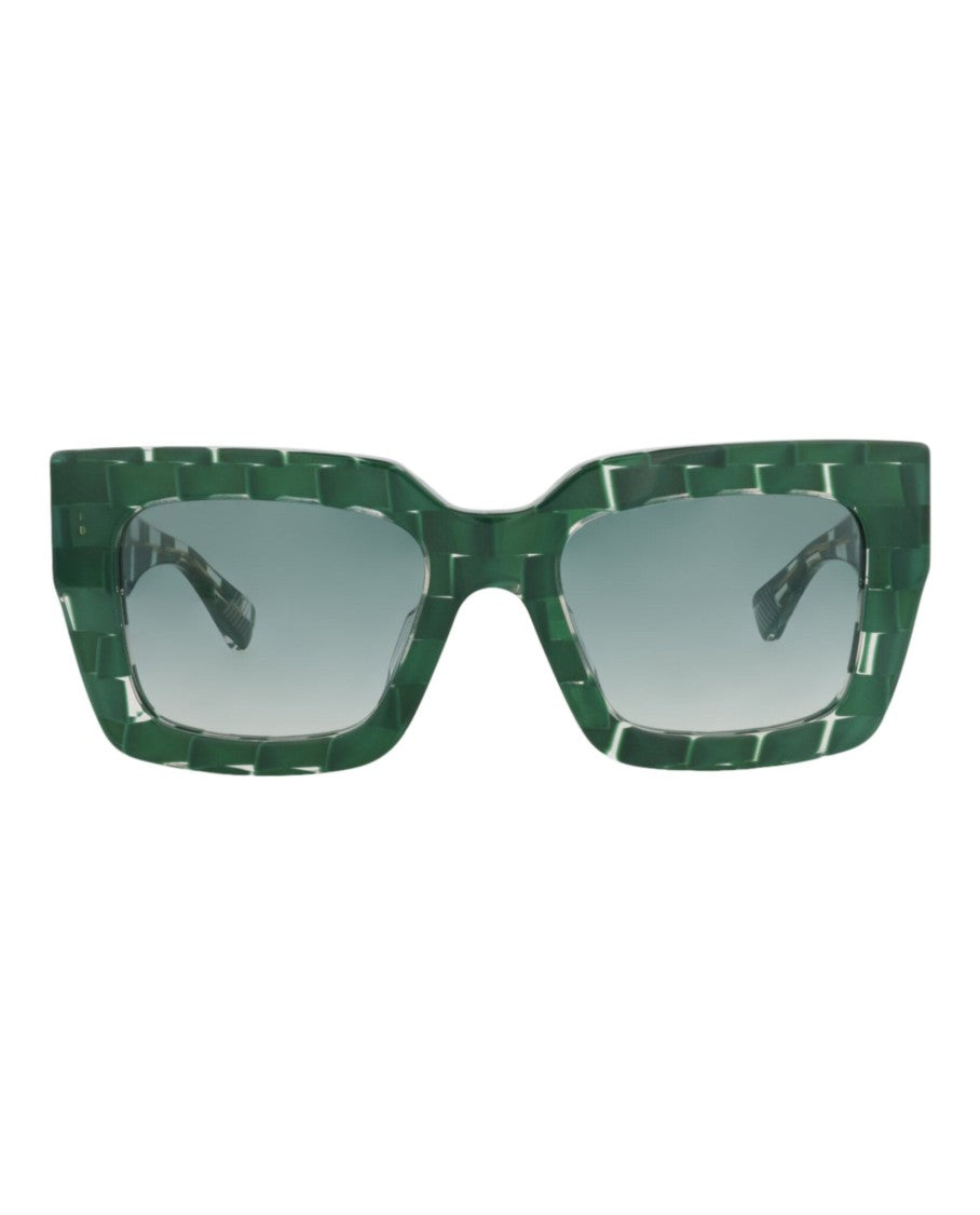 Bottega Veneta Square-Frame Recycled Acetate Sunglasses