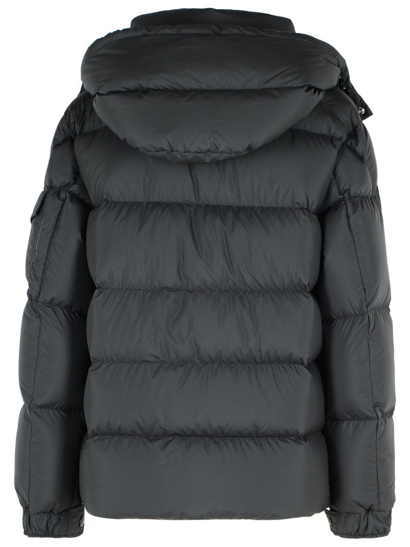 Moncler 'Maya 70' Black Polyester Down Jacket