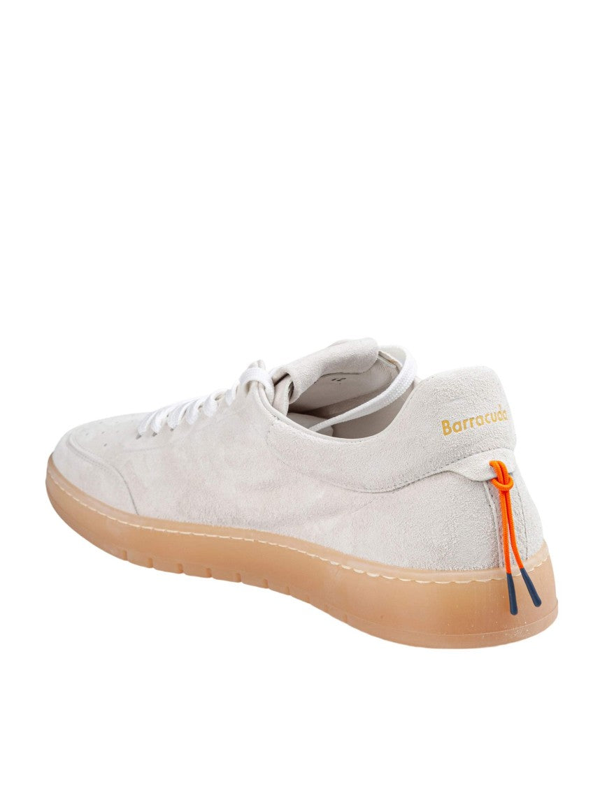 Barracuda Light Grey Guga Suede Sneakers