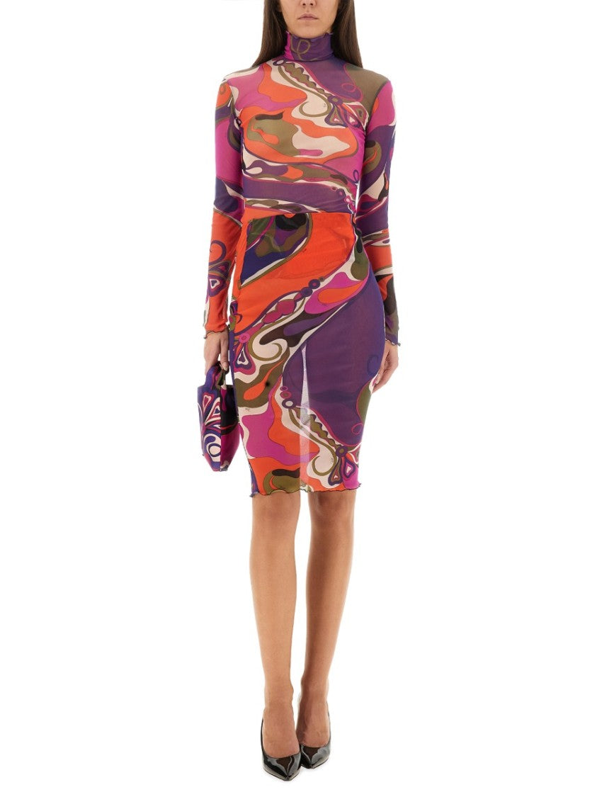 Pucci Orchid Print Top