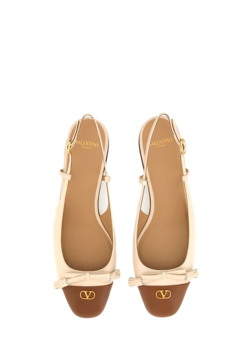 Valentino Garavani "Valet Du Roi" Ballerina Slingback
