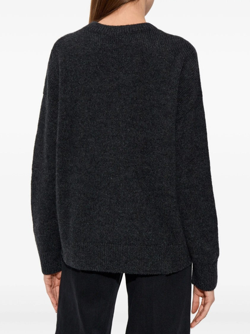 Diesel Dark Charcoal Cut-Out Sweater