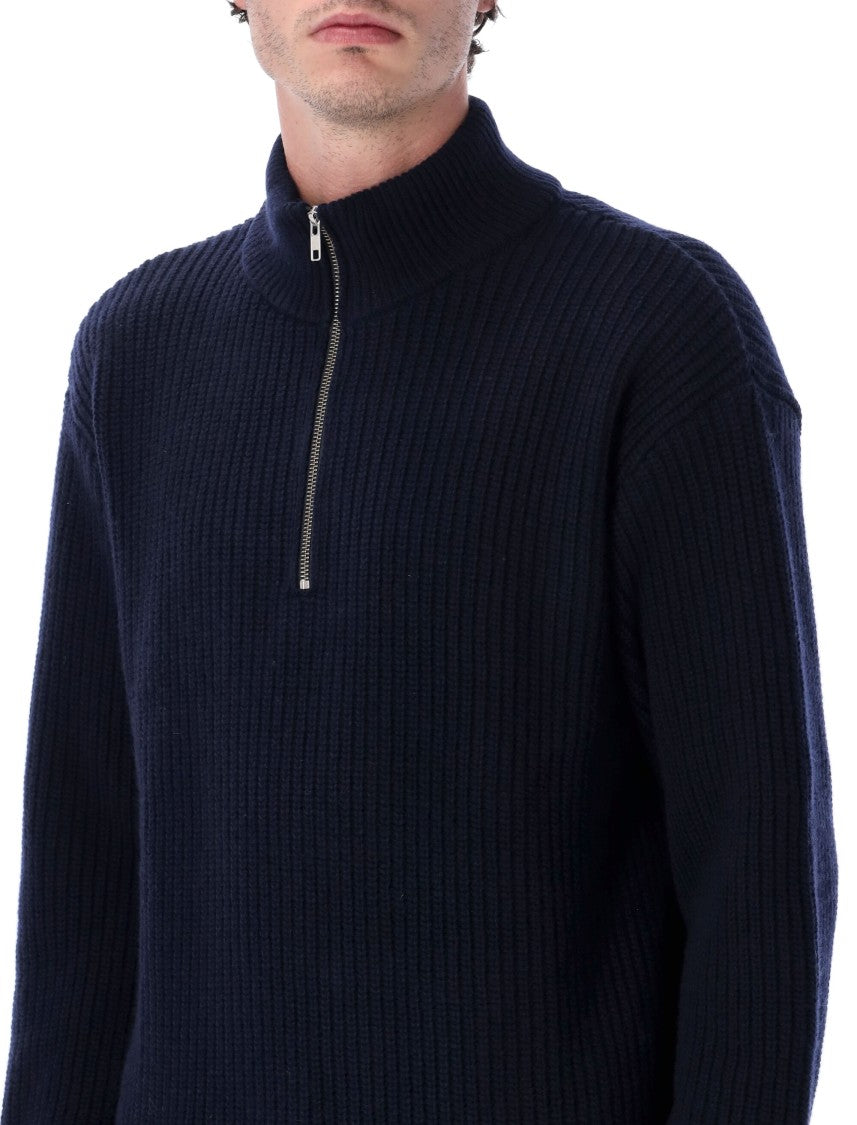 Colorful Standard Quarter Zip Sweater