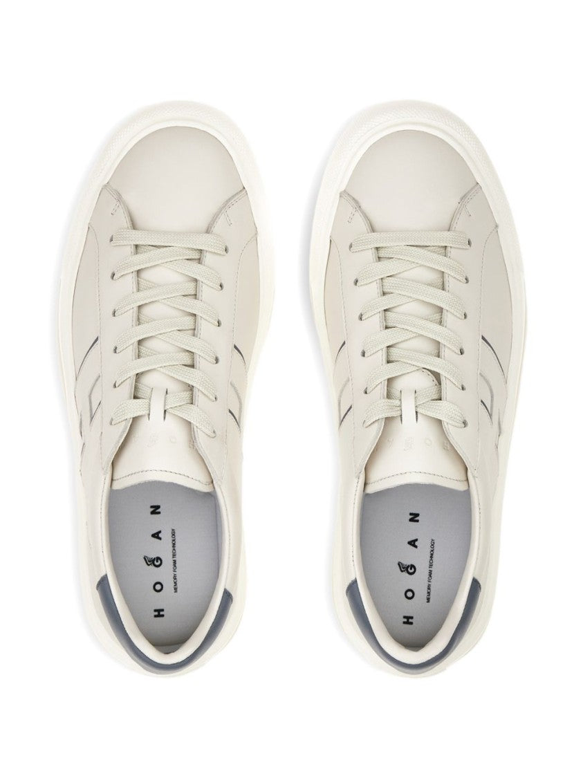 Hogan Low-Top Sneakers With Silk And Nylon Upper
