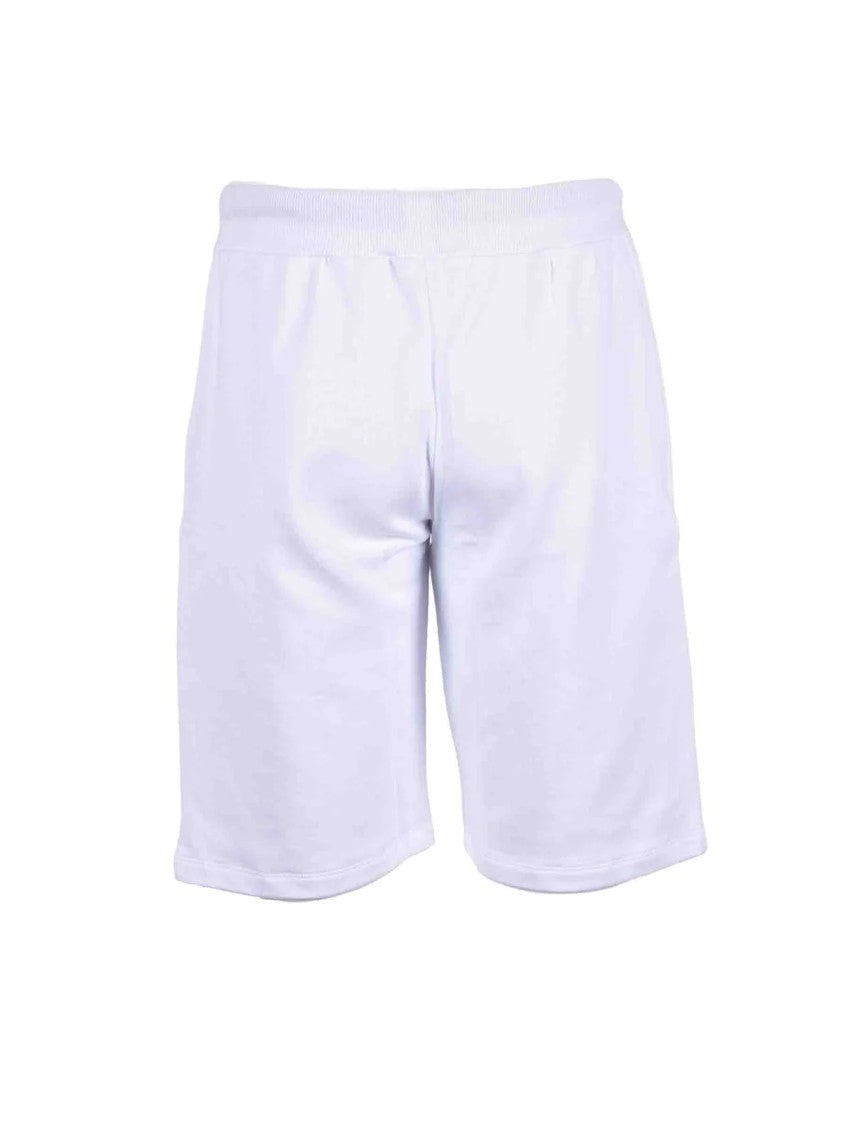 Takeshy Kurosawa White Cargo Shorts With Minimalist Design And Functional Pockets