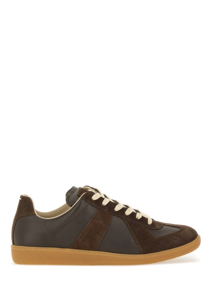 Maison Margiela Replica Low-Top Bovine Leather Sneakers