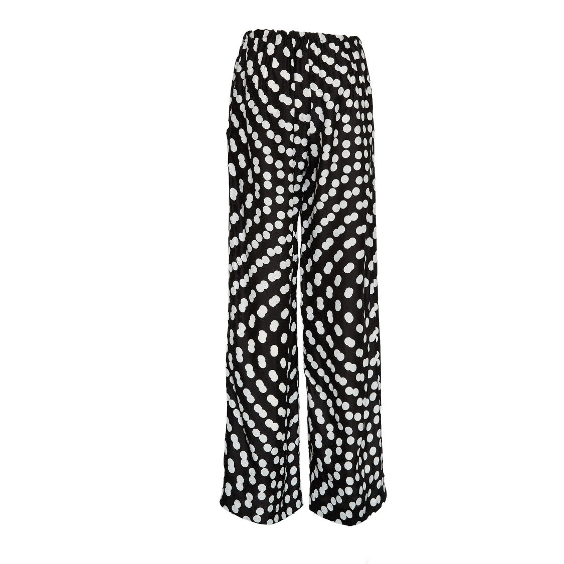 Dries Van Noten Puvis Polka Dot Wide Leg Pants