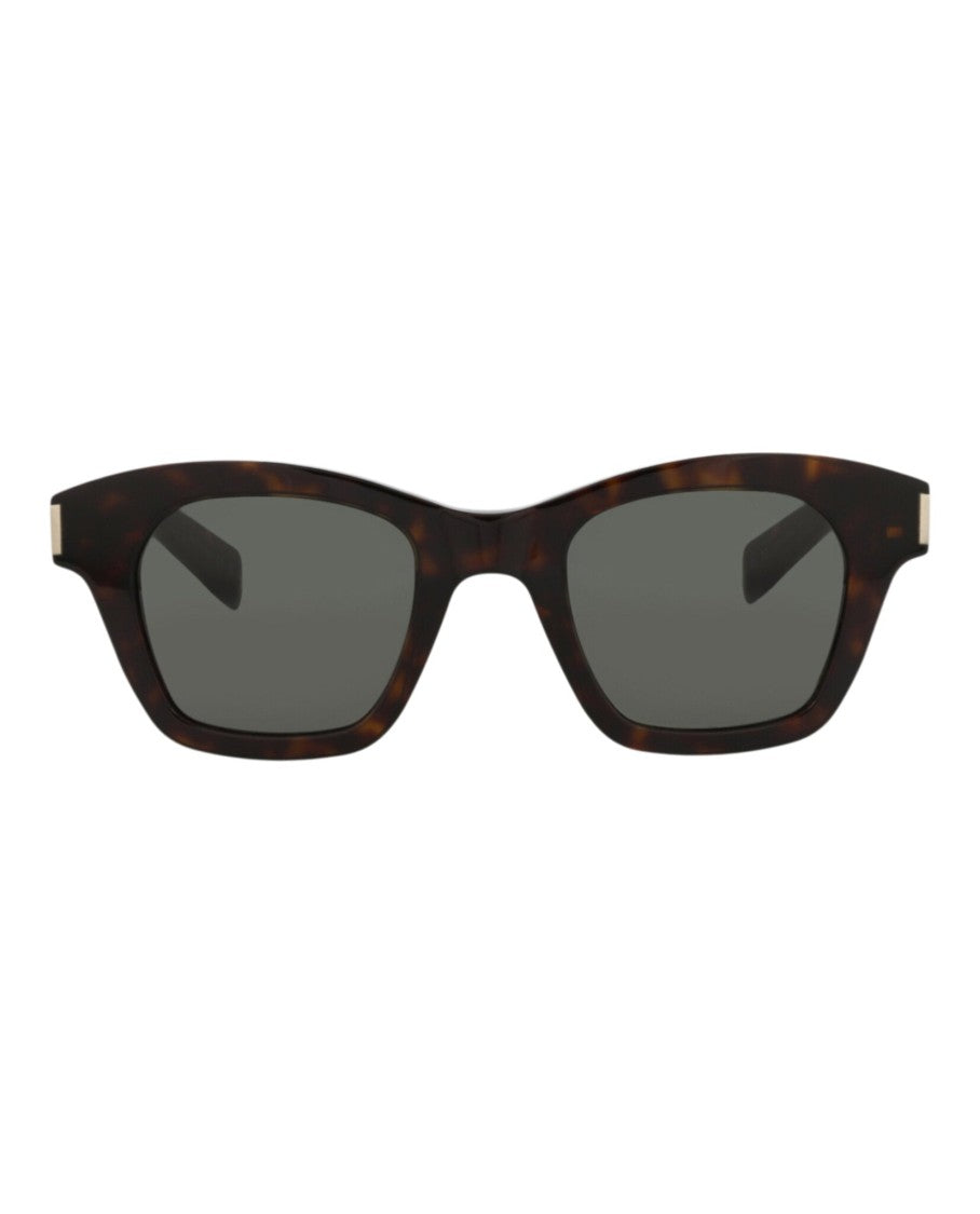 Saint Laurent Square-Frame Recycled Acetate Sunglasses