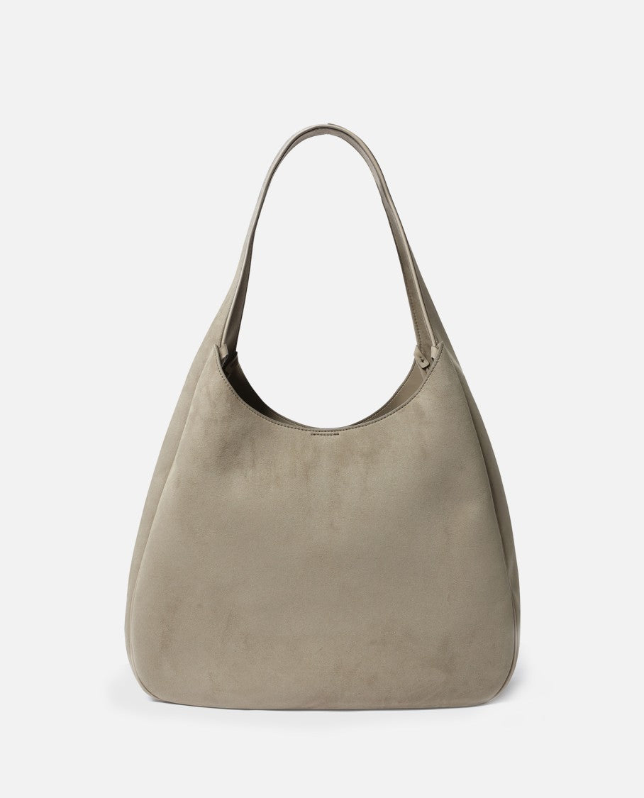 Stella Mccartney Logo Large Hobo Bag Alter Suede