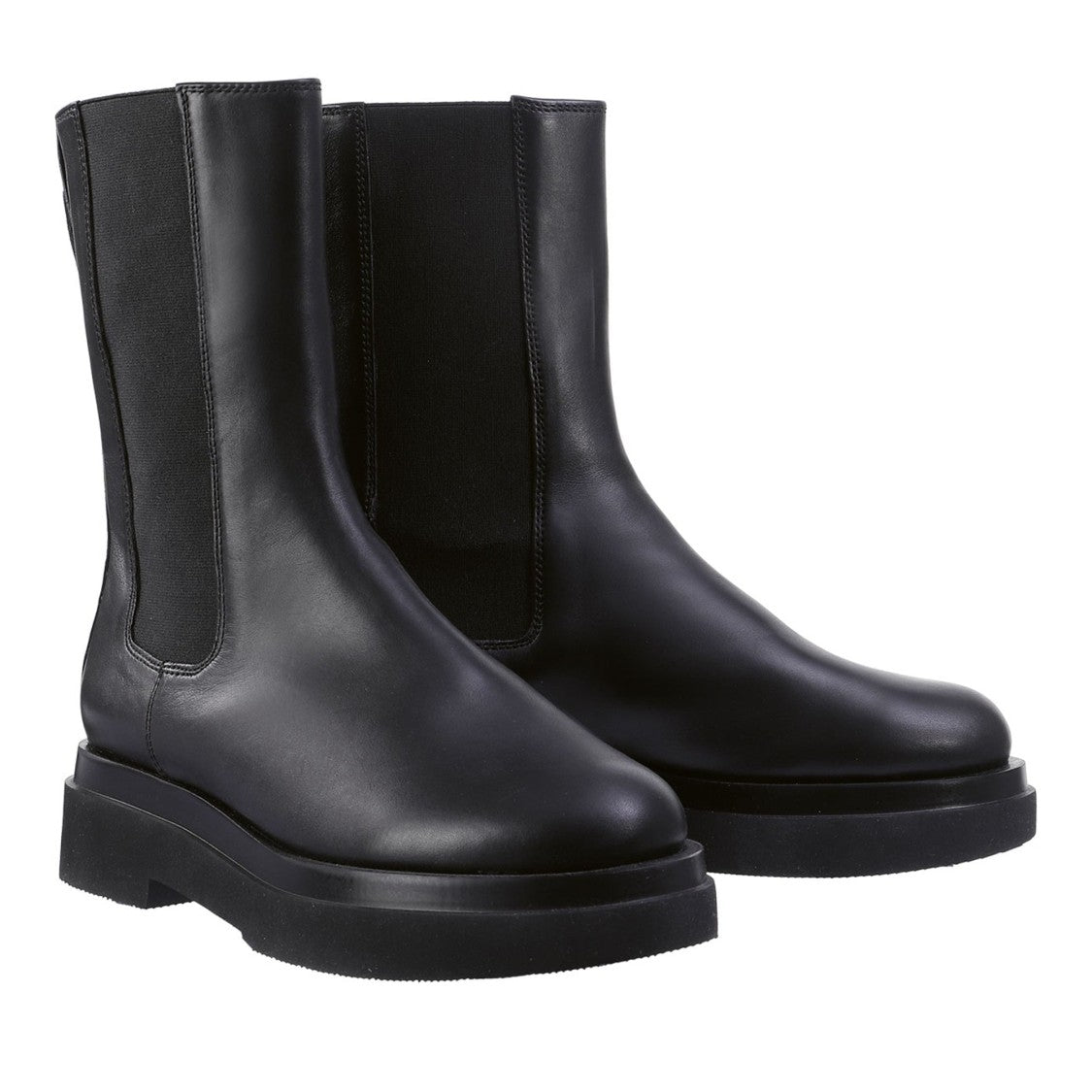 Högl Black Best Friend Casual Closed Chunky Sole Ankle Boots