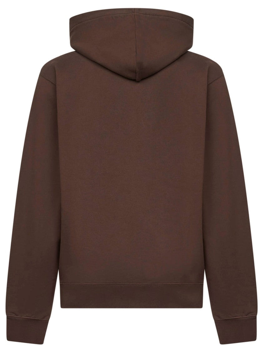 Jacquemus Relaxed Fit Cotton Hoodie With Drawstring