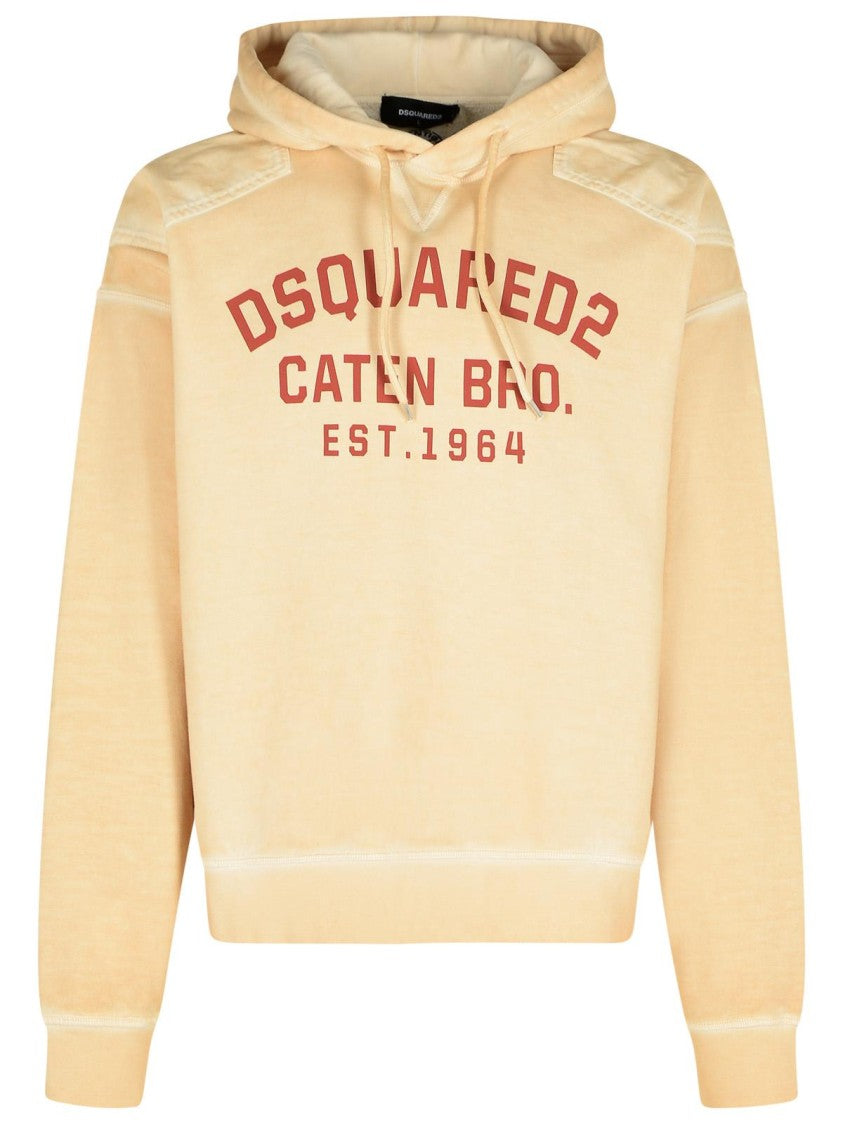 Dsquared2 'Cipro' Sand Cotton Sweatshirt