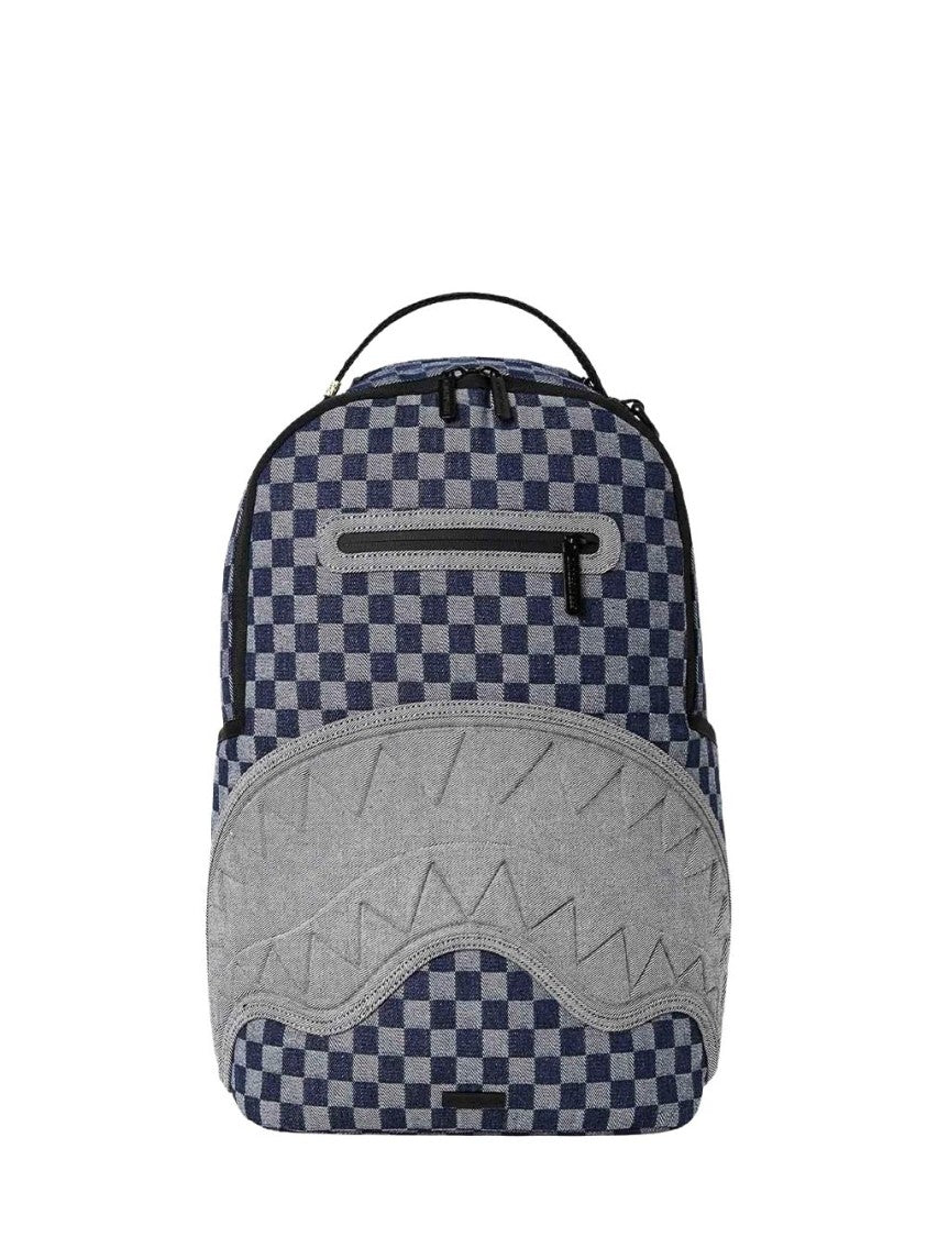 Sprayground Warp & Weft Backpack With Shark Mouth Design