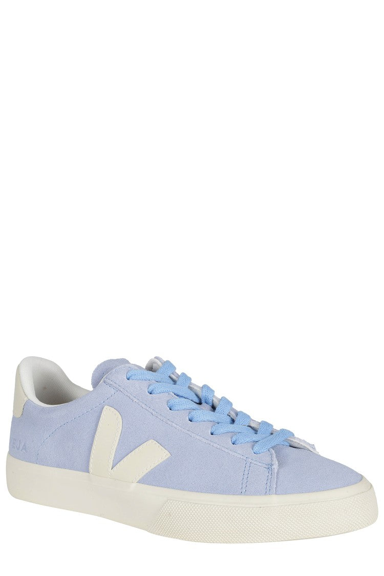 Veja Heavenly Campo Suede Side-Logo Leather Sneakers