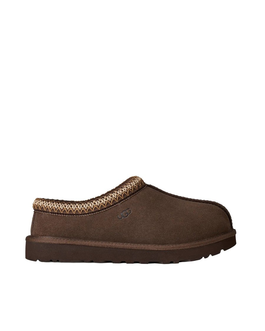 Ugg Suede Shearling Slip-On Clogs