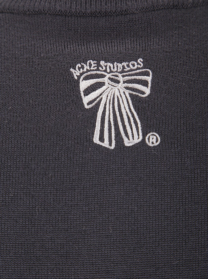 Acne Studios Knitted Full-Zip Sweater