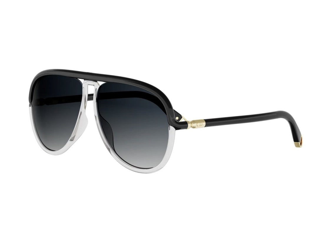 Dior Black Cd40276i Aviator Sunglasses
