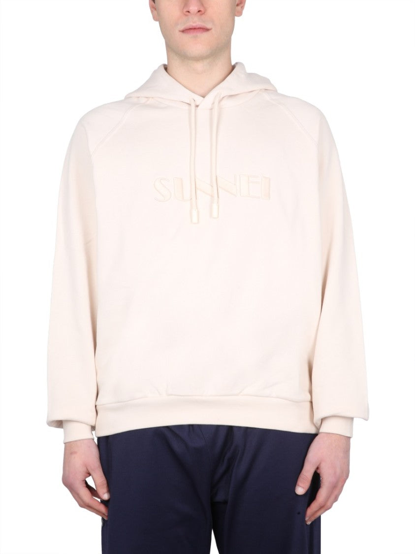 Sunnei Relaxed Fit Cotton Hoodie