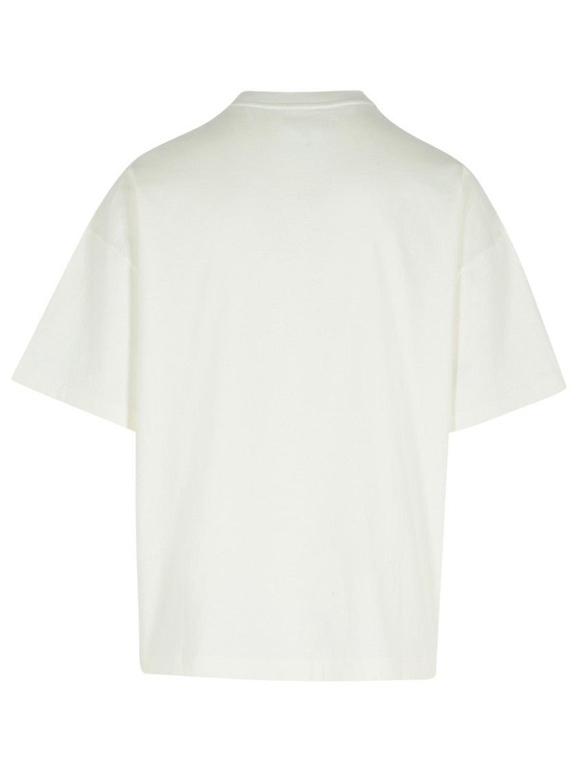 Jil Sander Ivory Cotton T-Shirt