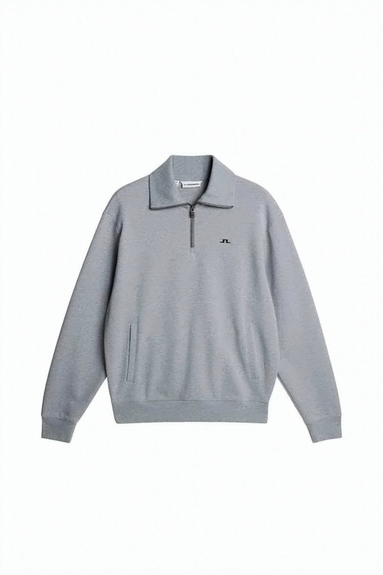 J Lindeberg Half-Zip Pullover With Relaxed Fit