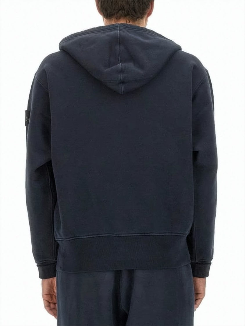 Stone Island Relaxed Fit Cotton Hoodie