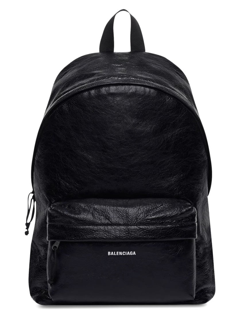 Balenciaga Explorer Textured Leather Backpack