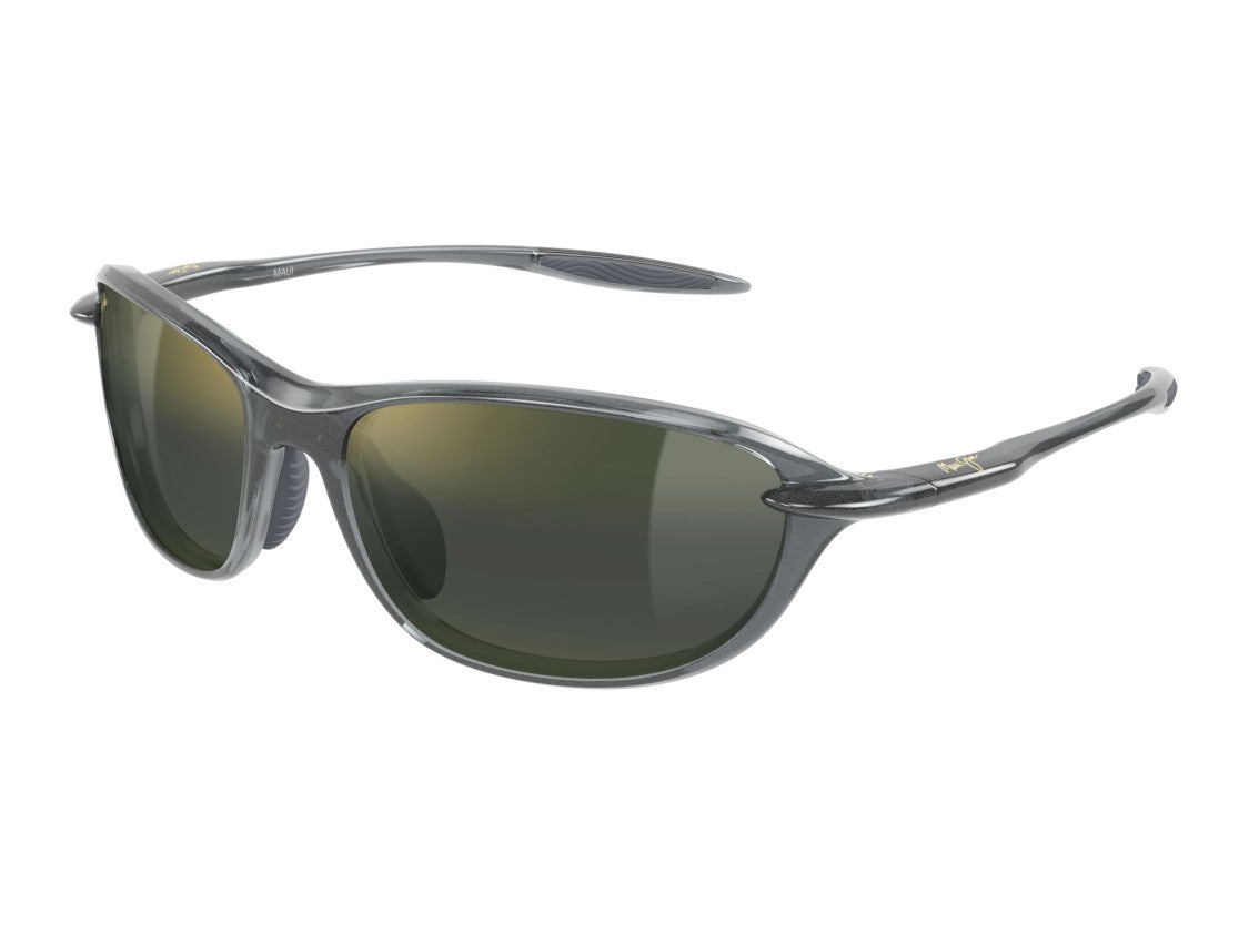 Maui Jim Green Mj0339s Translucent Mirrored Sunglasses
