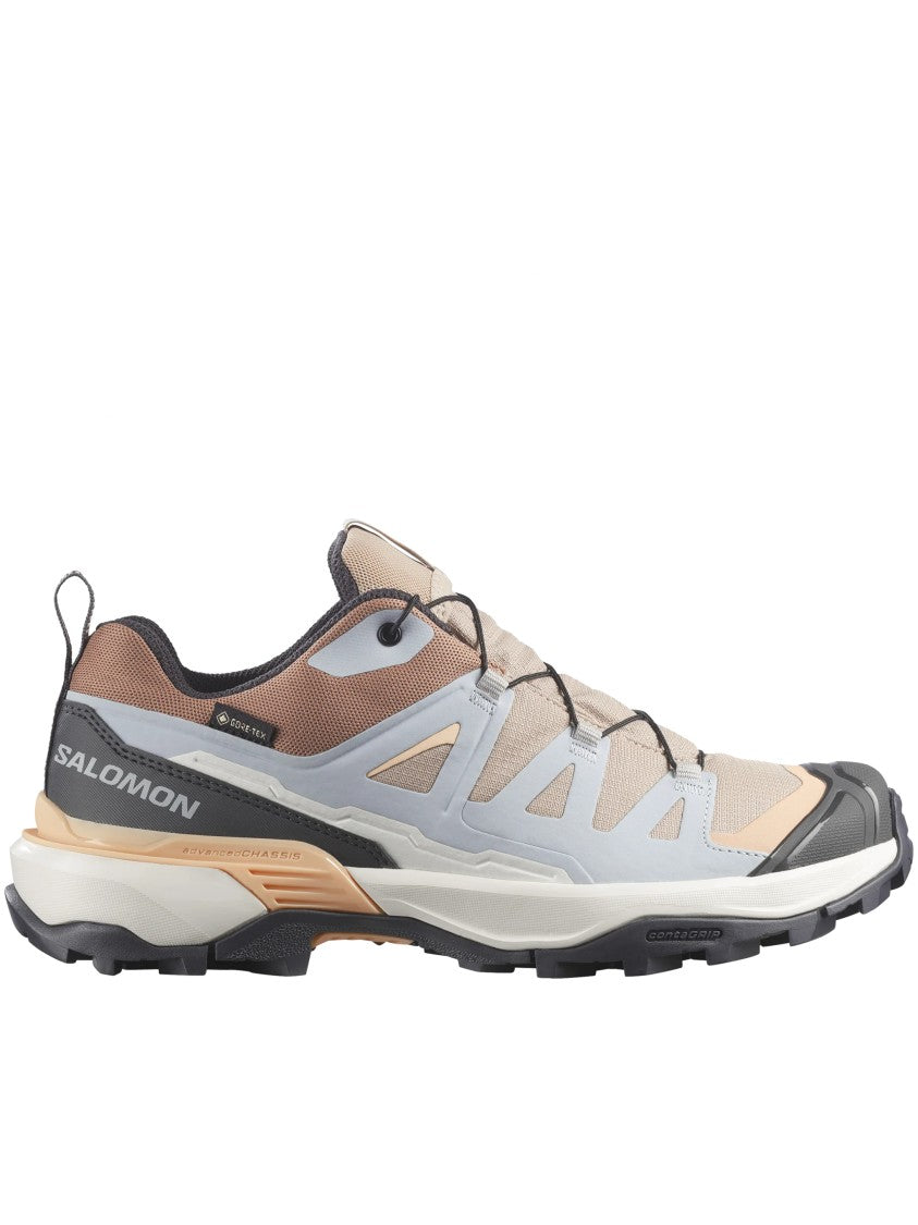 Salomon Low-Cut Outdoor Sneakers With Rugged Sole And Quick-Lace System