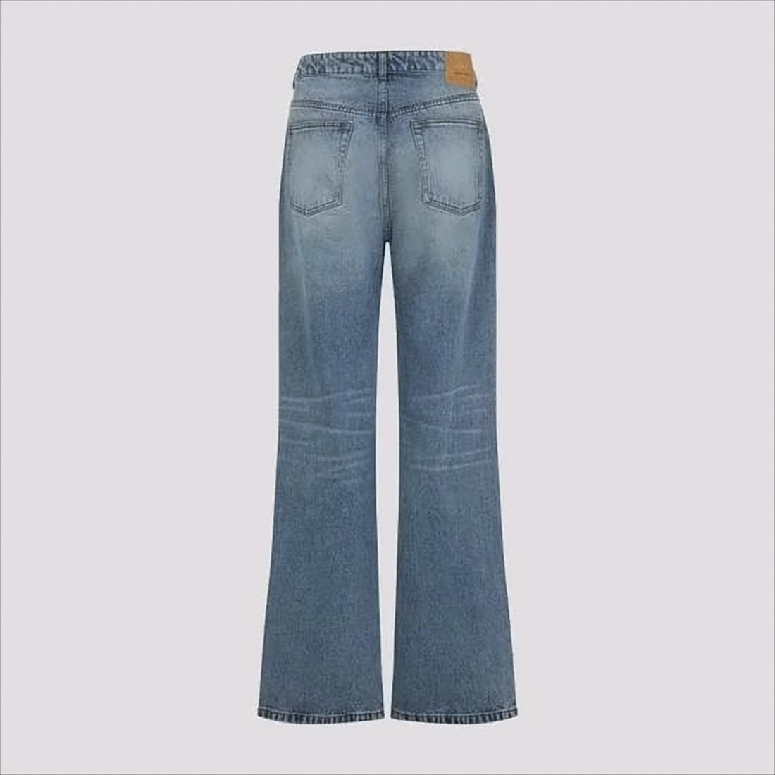 Ami Paris Five-Pocket Denim Pants With Flared Leg