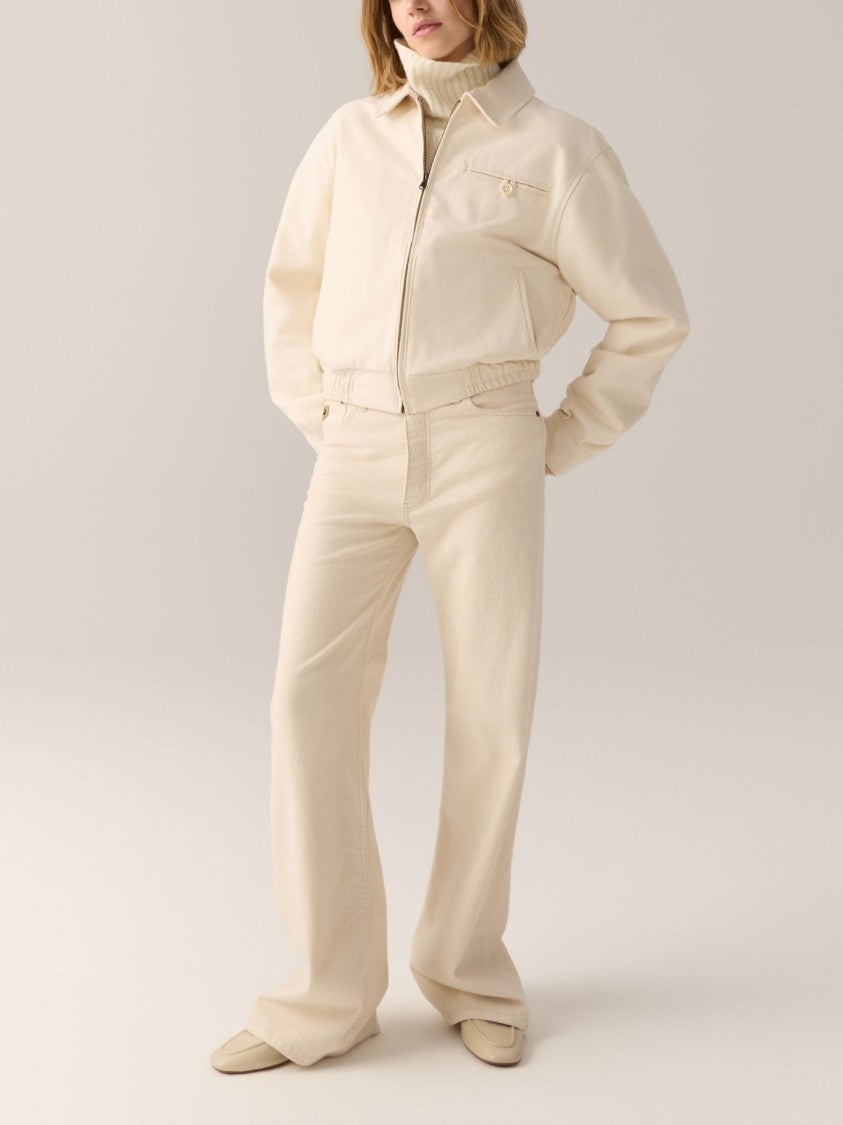 Iois High-Waist Wide-Leg Lindsay Jeans With Classic Five-Pocket Styling