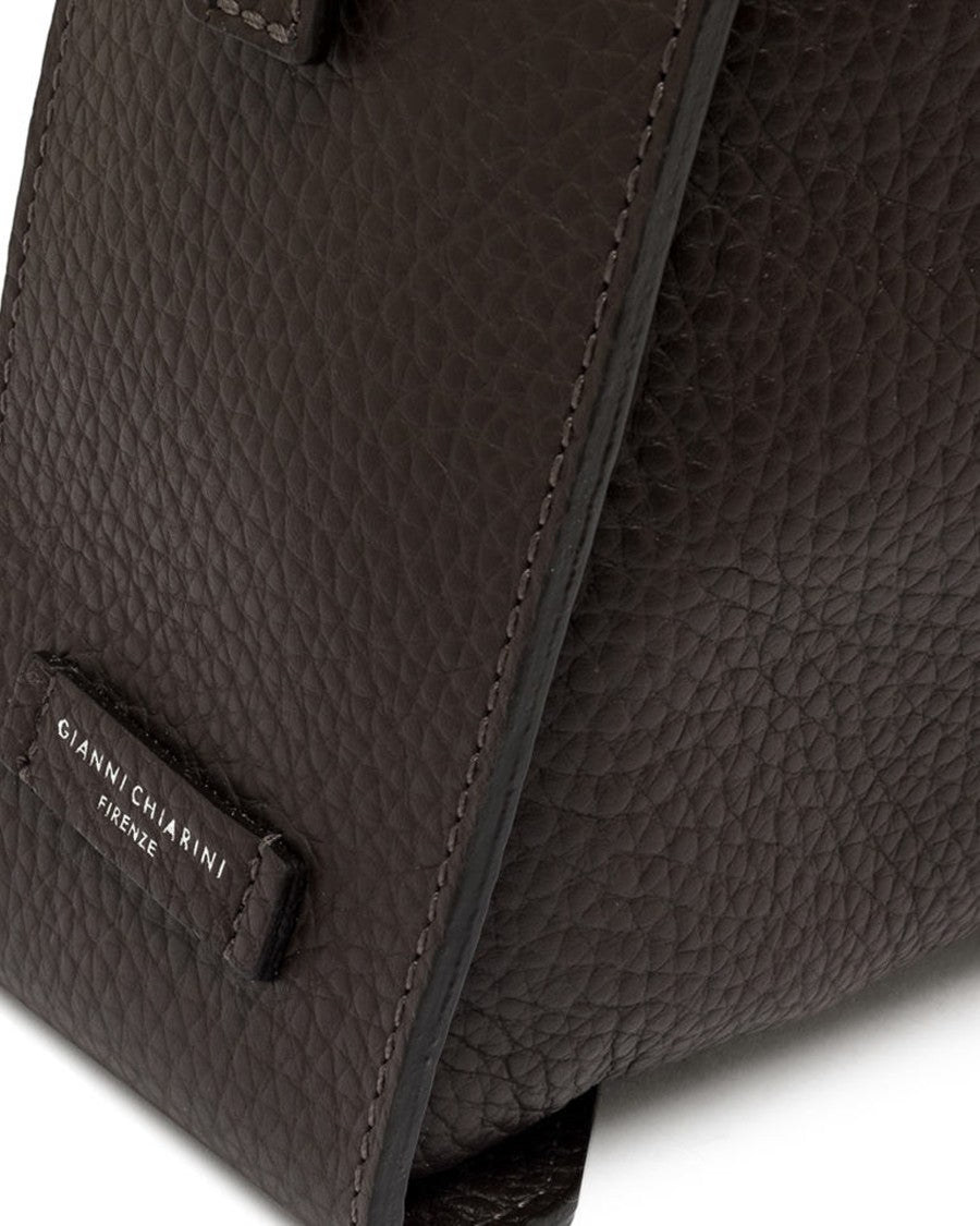 Gianni Chiarini Penelope Black Beaver Shoulder Bag