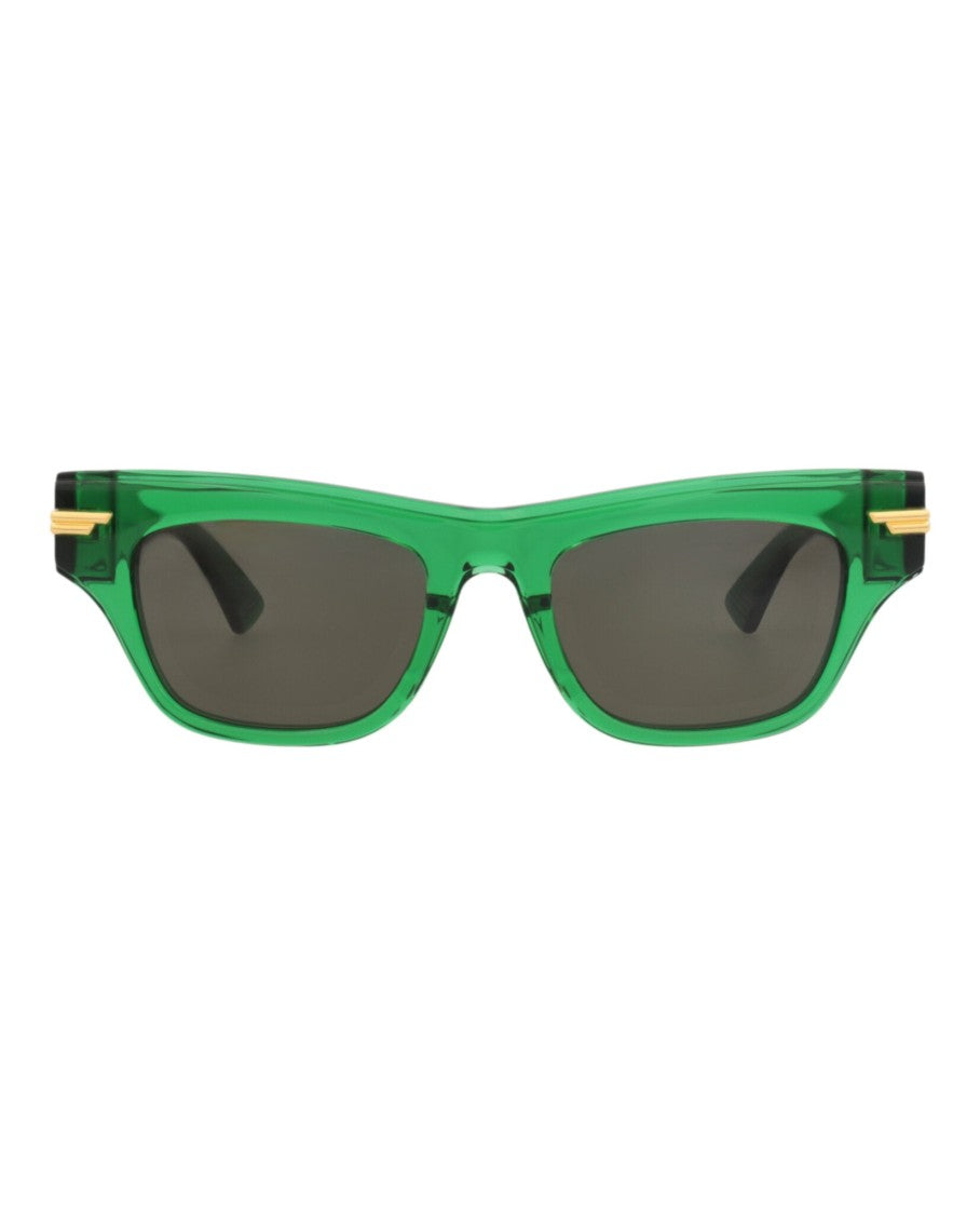 Bottega Veneta Square-Frame Acetate Sunglasses
