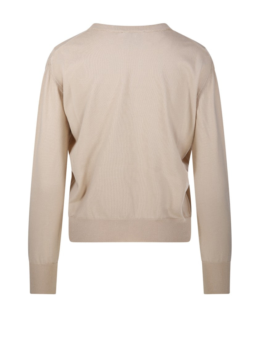 Nude Relaxed Fit Crew Neck Sweater