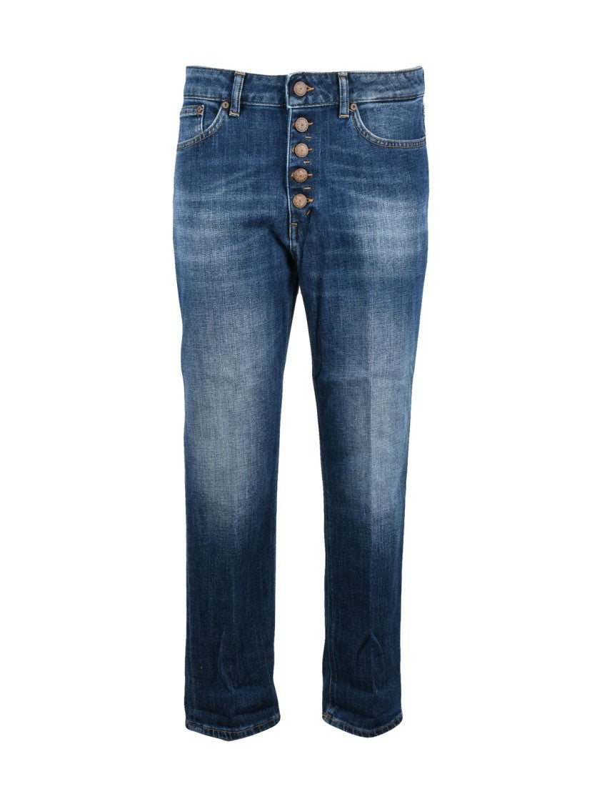 Dondup Blue Koons Gioiello Loose-Fit Stretch Jeans