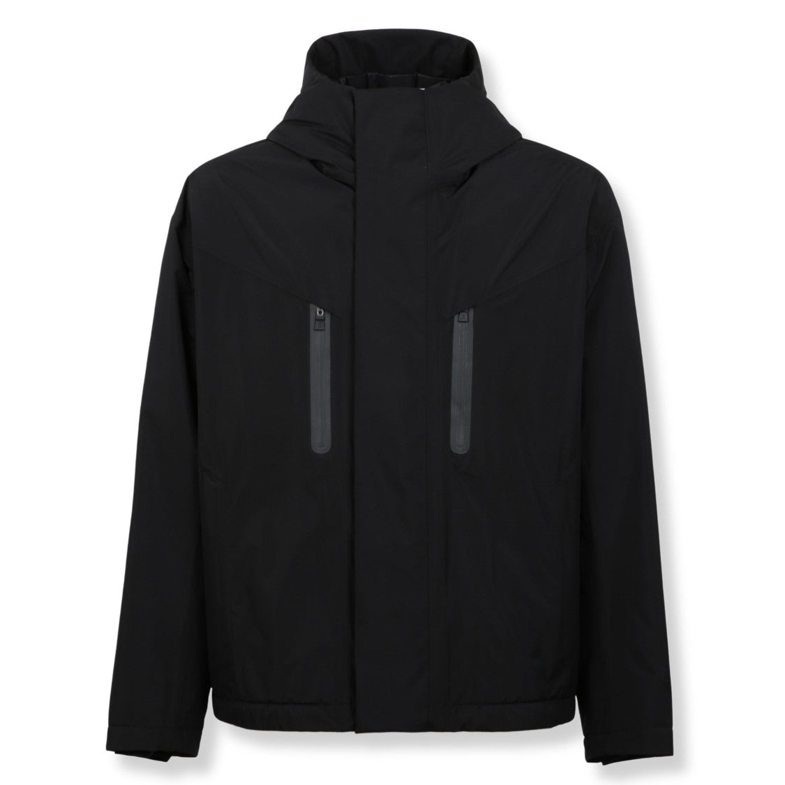 Herno Streamlined Short Herno Parka With Hood And Practical Pockets