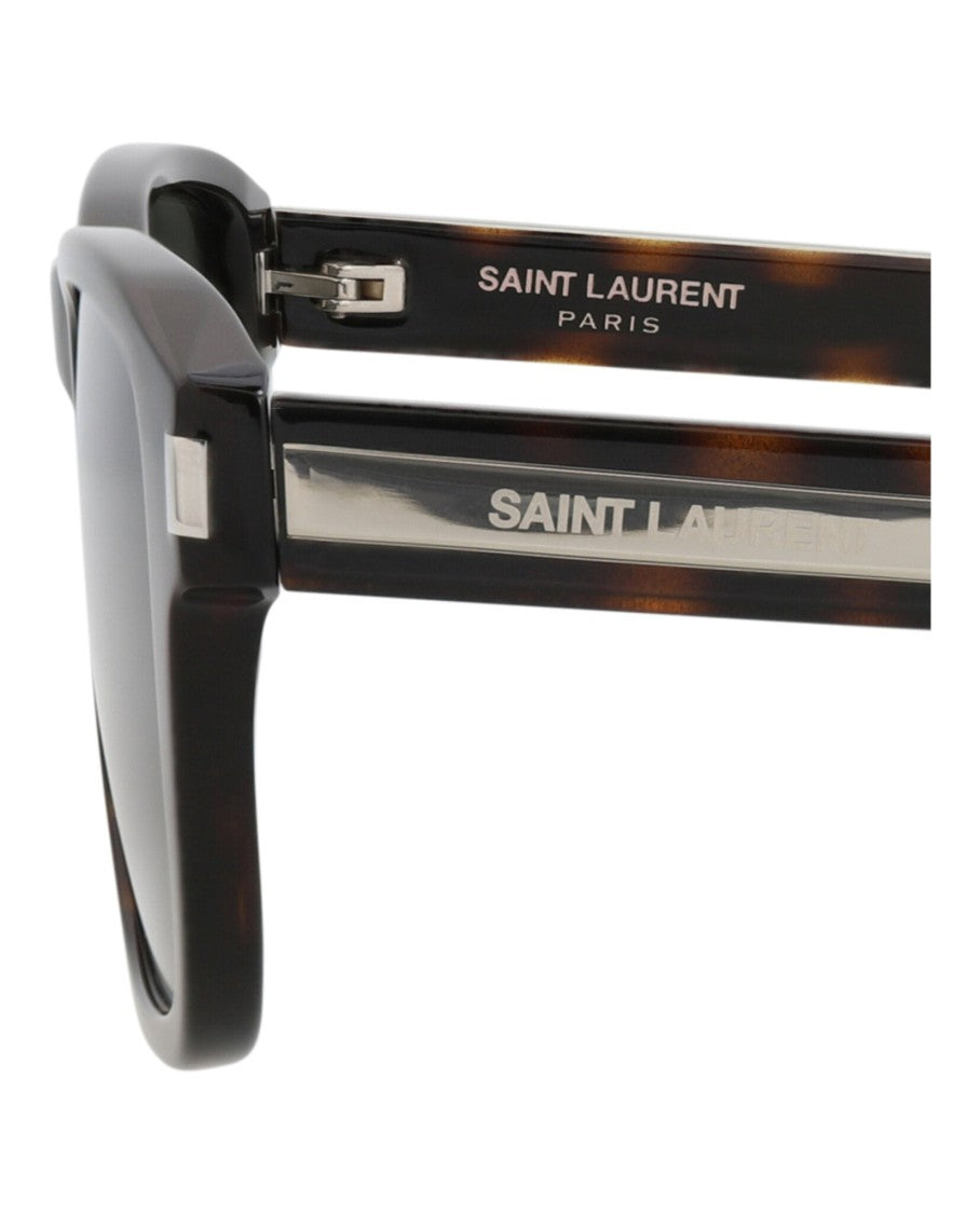 Saint Laurent Square-Frame Sunglasses In Recycled Acetate