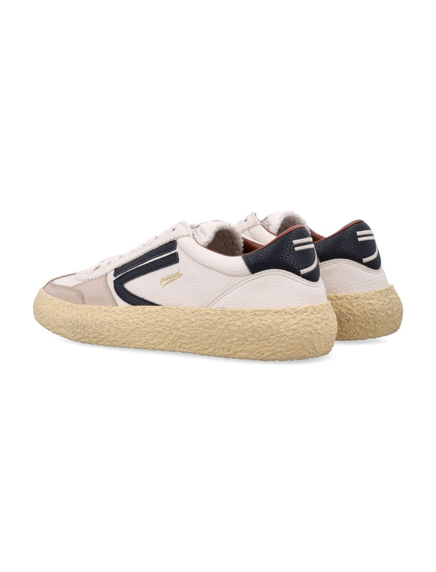 Puraai Retro Suede Low-Top Sneakers