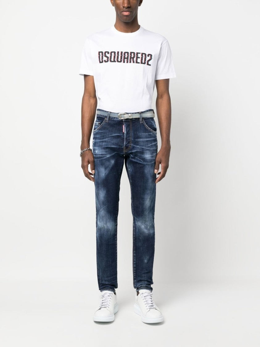 Dsquared2 Logo-Print Short-Sleeve T-Shirt