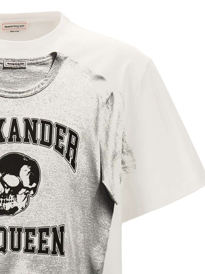 Mcqueen Logo Print T-Shirt