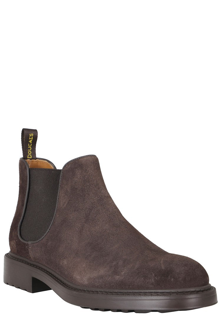 Doucal's Visone Terre Suede Chelsea Boots
