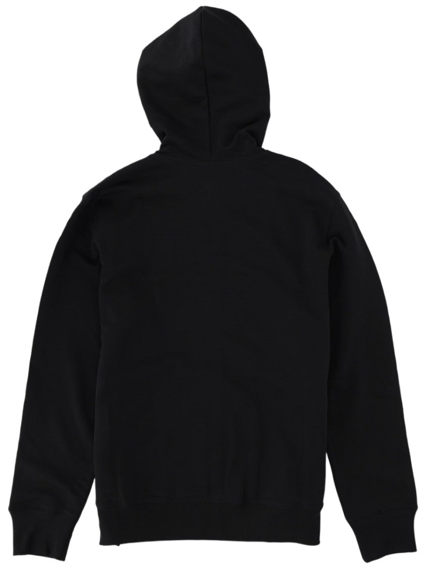 Ps Paul Smith Zebra Zip-Up Embroidered Organic Cotton Hoodie