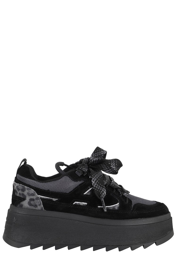 Ash Platform Sneakers With Suede Inserts
