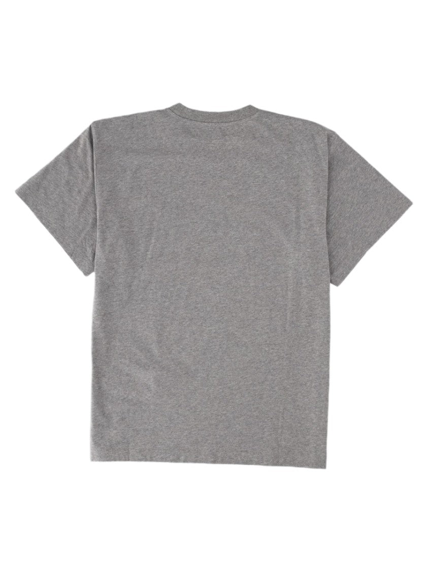Mm6 By Maison Margiela Grey Loose-Fitting Classic Crew Neck T-Shirt