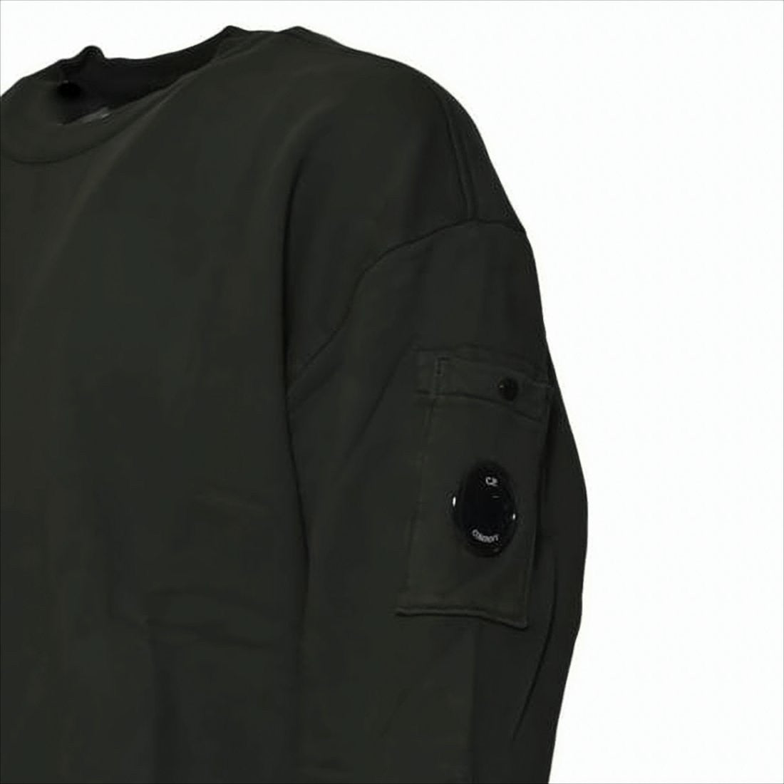 C.P. Company Relaxed Fit Long-Sleeve Sweatshirt With Signature Lens Detail