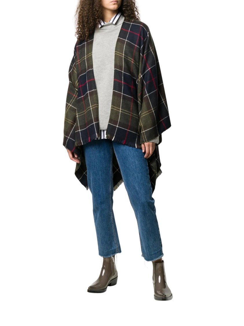 Barbour Staffin Tartan Serape Cape