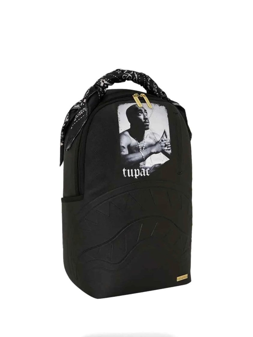 Sprayground Black Tupac Backpack