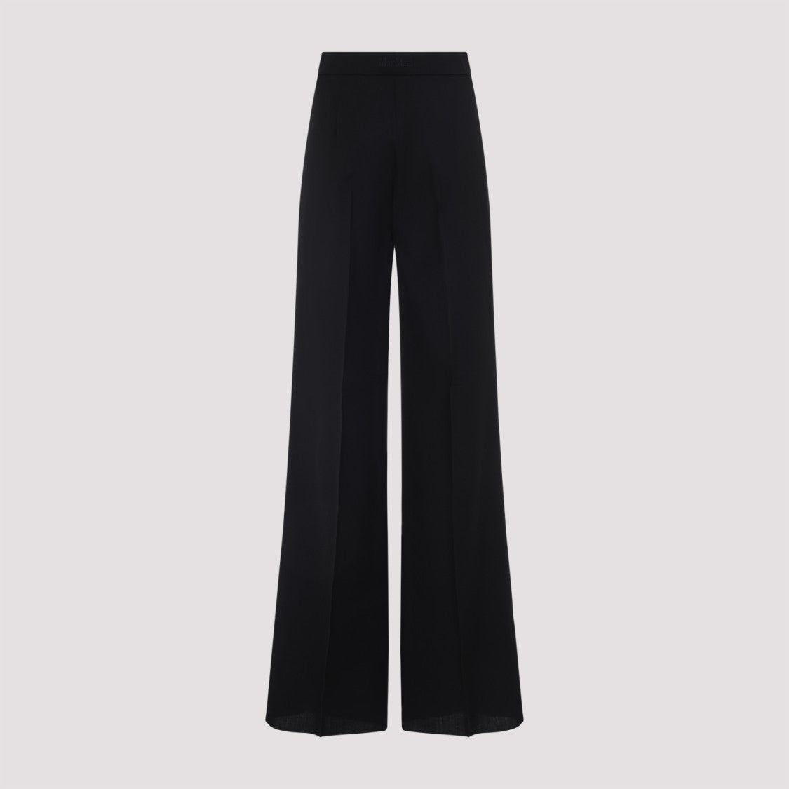 Max Mara Wide-Leg Trousers With Tailored Fit And Luxurious Texture