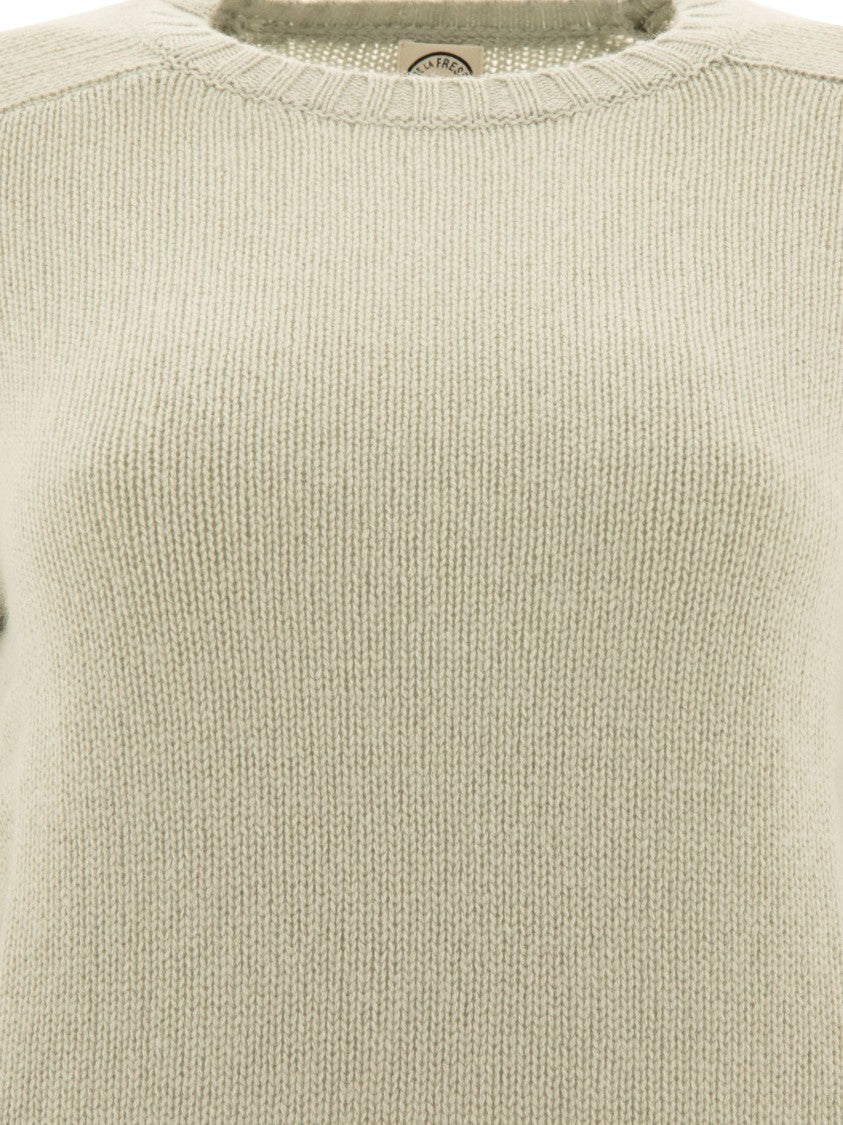 Ines De La Fressange Regular Fit Wool And Cashmere Blend Sweater
